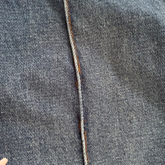 Ann Taylor Stretch Flare Front Pocket Seamed Jeans - Picture 5 of 5